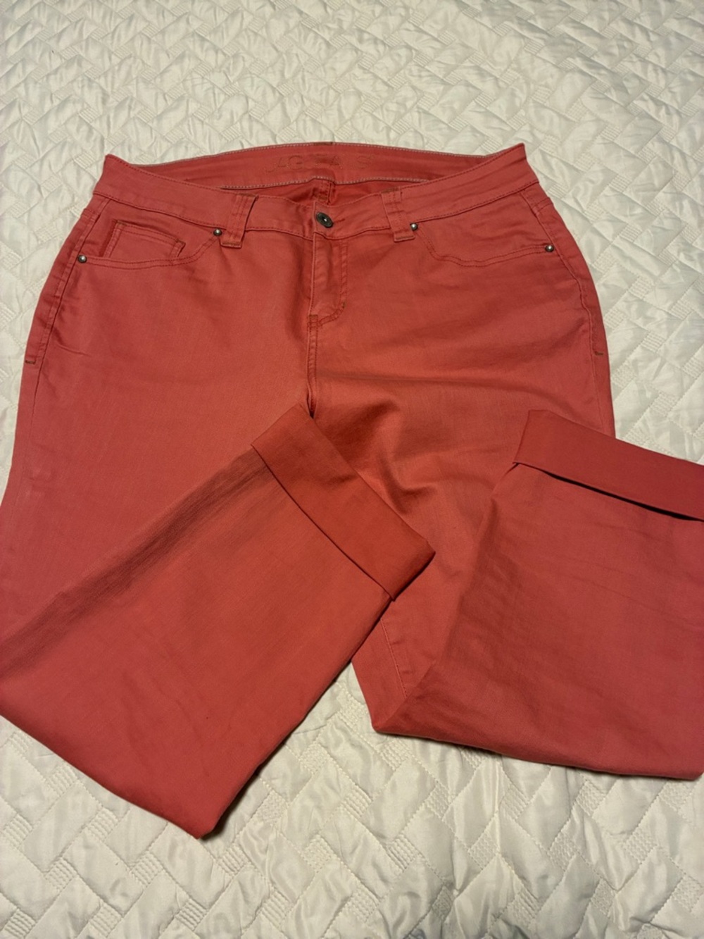 Jag Jeans Women's Girlfriend Jeans in Rose Red